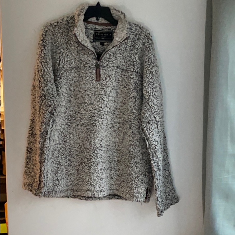 True Grit Fuzzy Quarter Zip